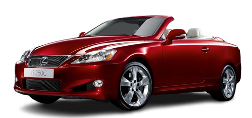 Xe Hoa Mui Trần Lexus IS250 Đỏ