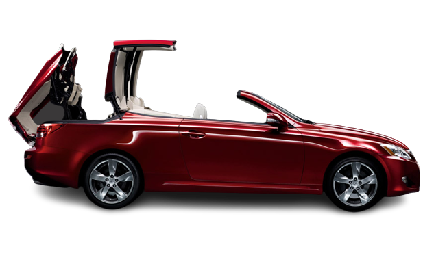 Xe Hoa Mui Trần Lexus IS250 Đỏ